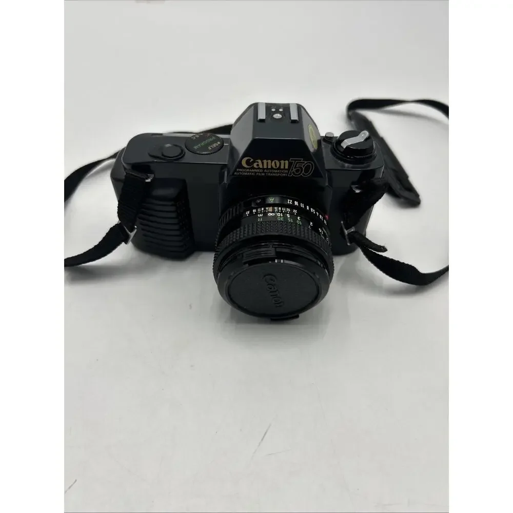 Canon T50 camera with CANON 50mm 1: 1.8 Lens MADE IN JAPAN TESTED WORKING